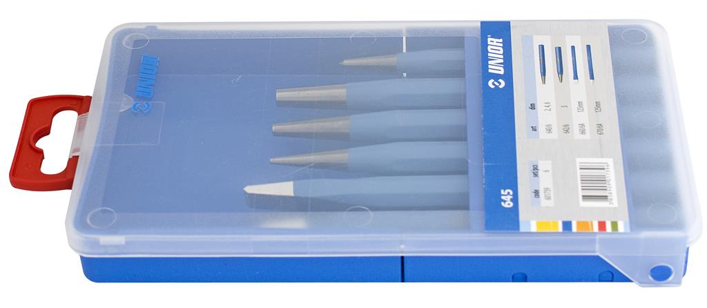 UNIOR - CHISEL AND PUNCH SET