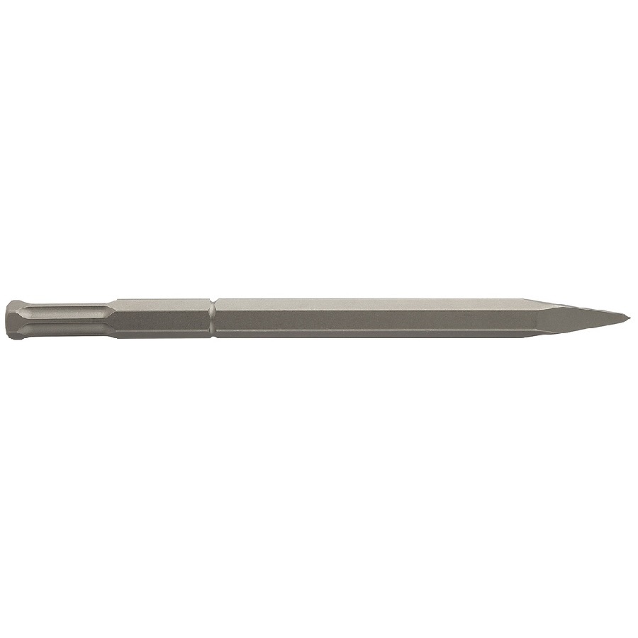DIAGER - POINTED CHISEL WITH HEXAGONAL SHANK