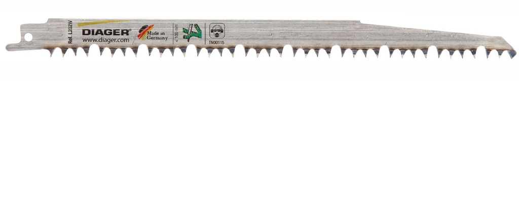 DIAGER - SCIE SABRE POUR BOIS VERT