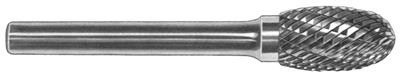 PROMEGA PLUS - SOLID CARBIDE ROTARY BURR OVAL