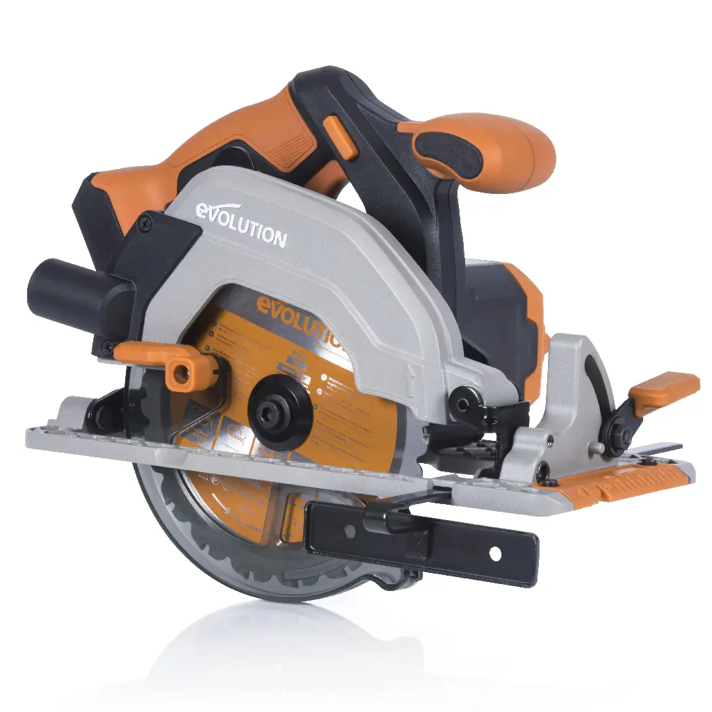 EVOLUTION POWER TOOLS - CIRCULAR SAW WITHOUT BATTERY R165CCS INCLUDING MULTIMATERIAL SAWBLADE