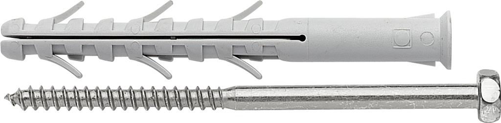 ELEMATIC-ELFIX - APS/V TE 8X 80  PA 6 WITH HEX.HEAD SCREW