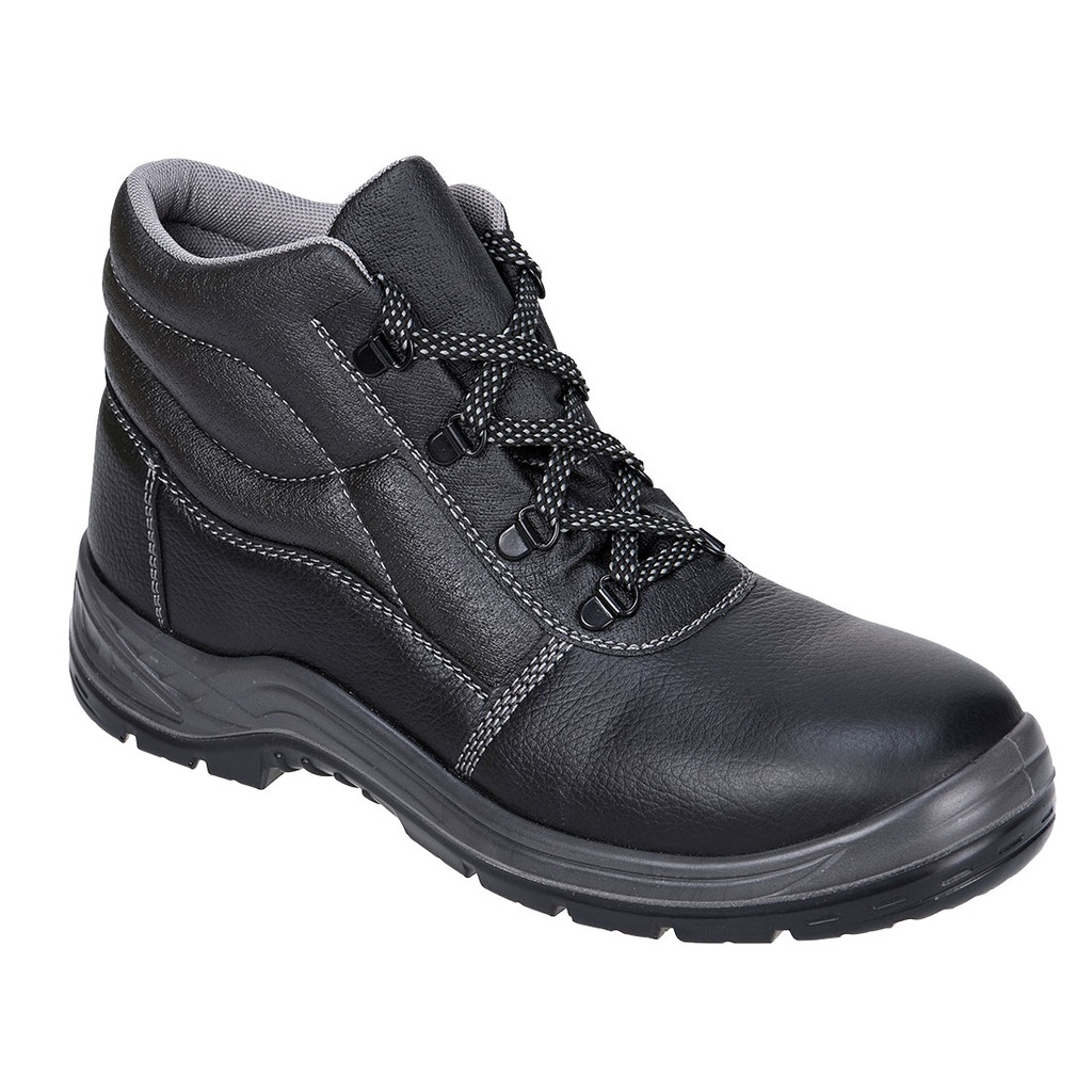 PORTWEST - ANKLE SAFETY BOOT BLACK