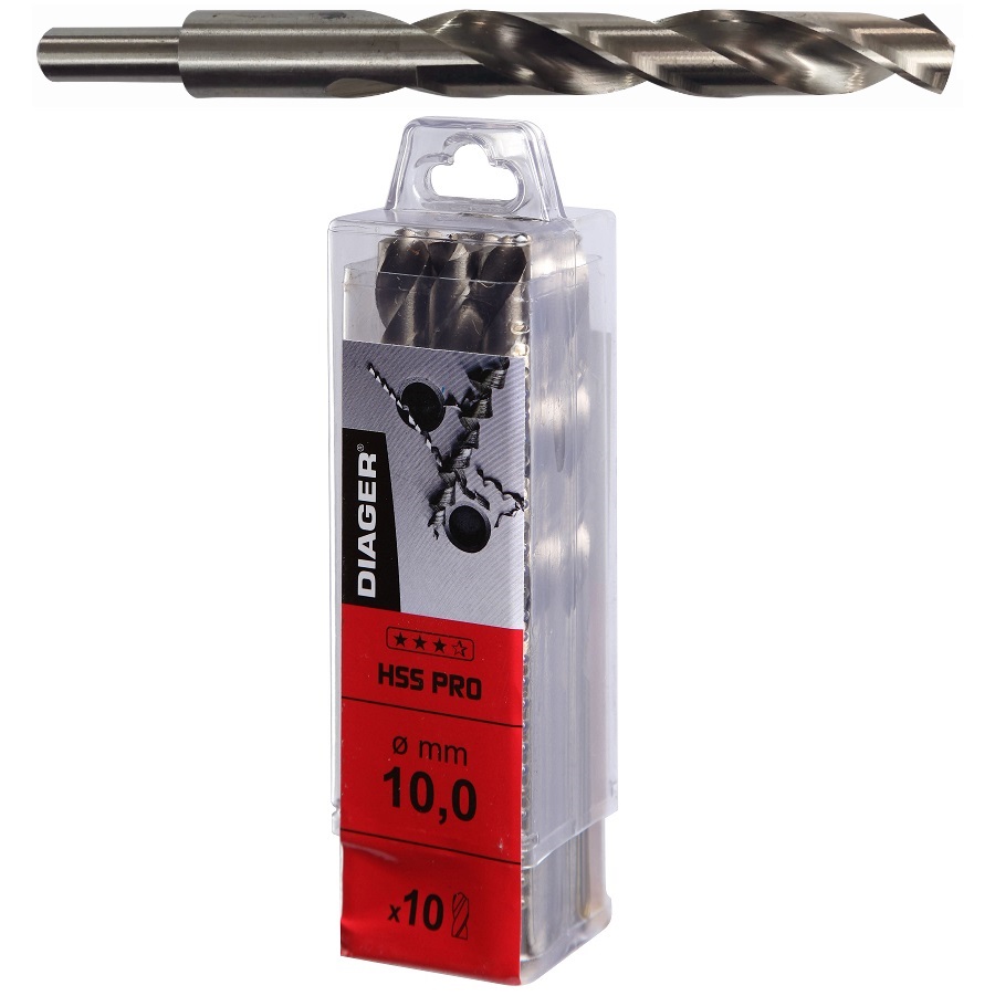 DIAGER - BOOR HSS METAAL PRO AFGEDRAAID 13MM