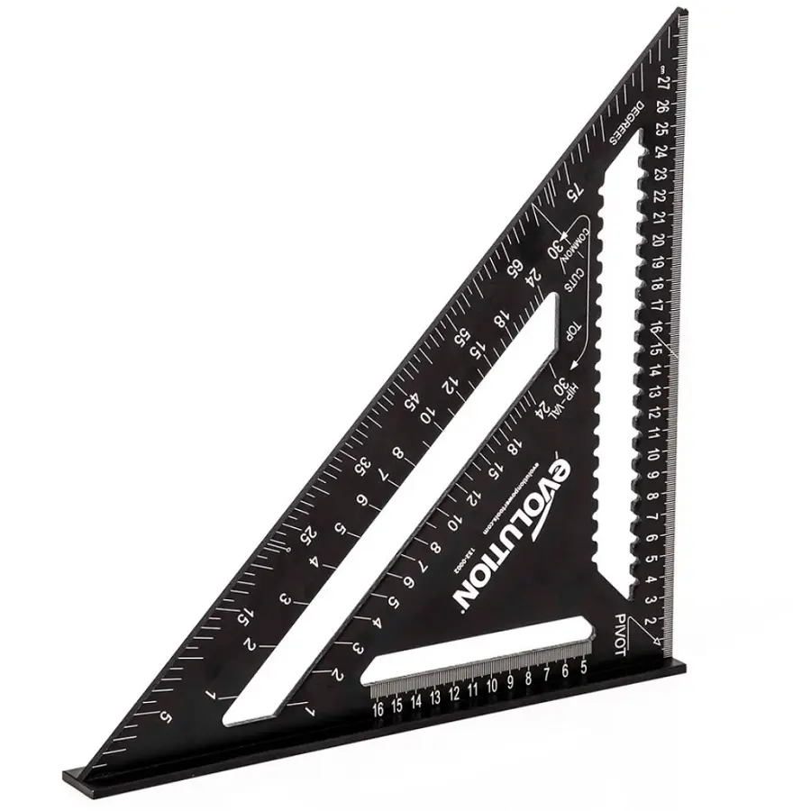 EVOLUTION POWER TOOLS - ALU SPEED SQUARE / ROOFERS SQUARE