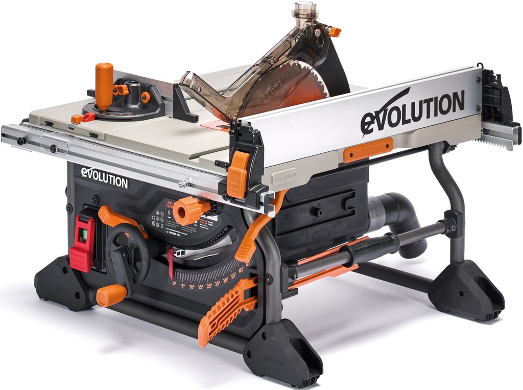 EVOLUTION POWER TOOLS - R255TBL PORTABLE TABLE SAW