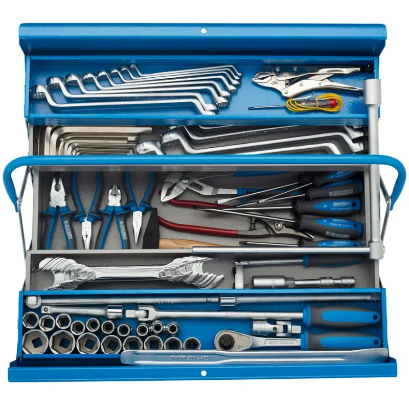 UNIOR - CAISSE A OUTILS AVEC COMPOSITION