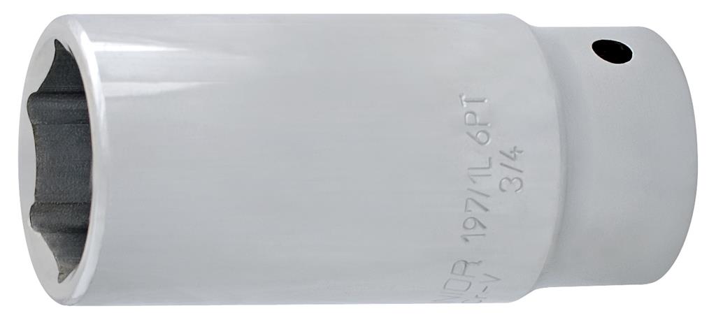 UNIOR - DOP 3/4" - 6-KANT - LANG