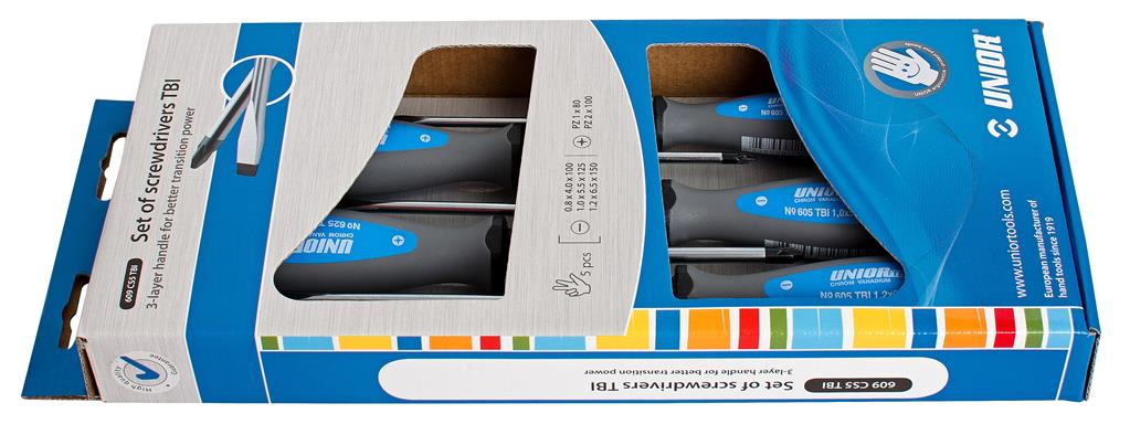 UNIOR - SCREWDRIVER SET TBI