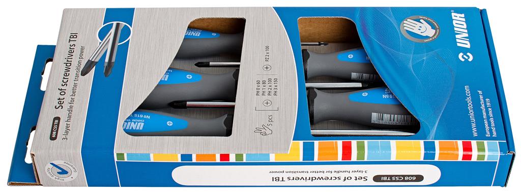 UNIOR - SCREWDRIVER SET TBI