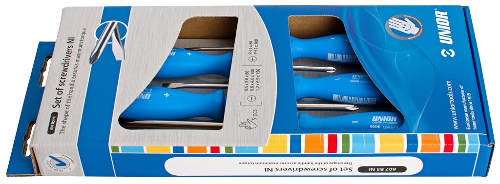 UNIOR - SET SCHROEVENDRAAIERS NI PLAT-PHILIPS