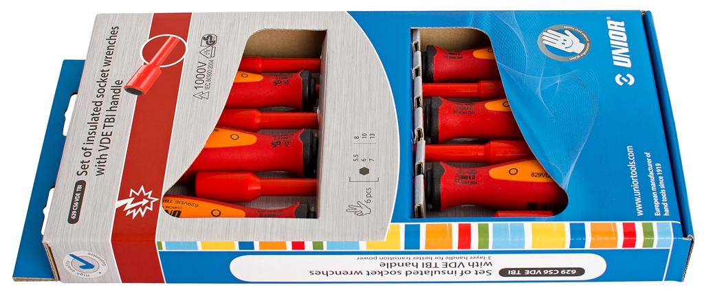 UNIOR - SET DOPSCHROEVENDRAAIERS VDE TBI