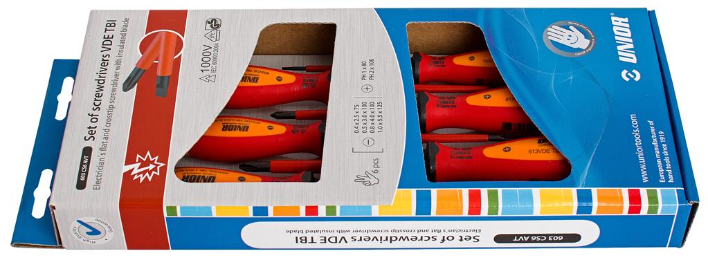 UNIOR - SCREWDRIVER SET VDE TBI
