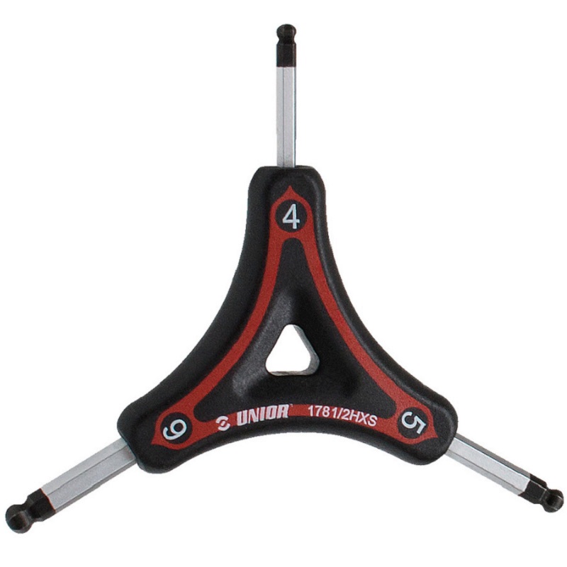 UNIOR BIKE - CLÉ HEXAGONALE À TROIS PATTES