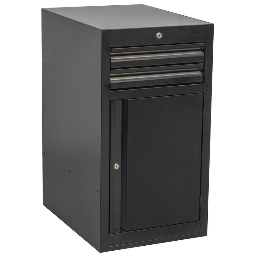 UNIOR - NARROW DRAWER CABINET - 2 DRAWERS AND DOOR