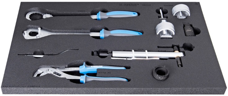 UNIOR BIKE - SET FIETSGEREEDSCHAP IN SOS TOOL TRAY