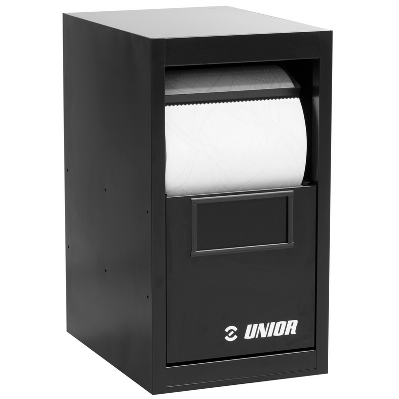 UNIOR - POUBELLE+PORTE-PAPIER+ROULEAU - NOIRE
