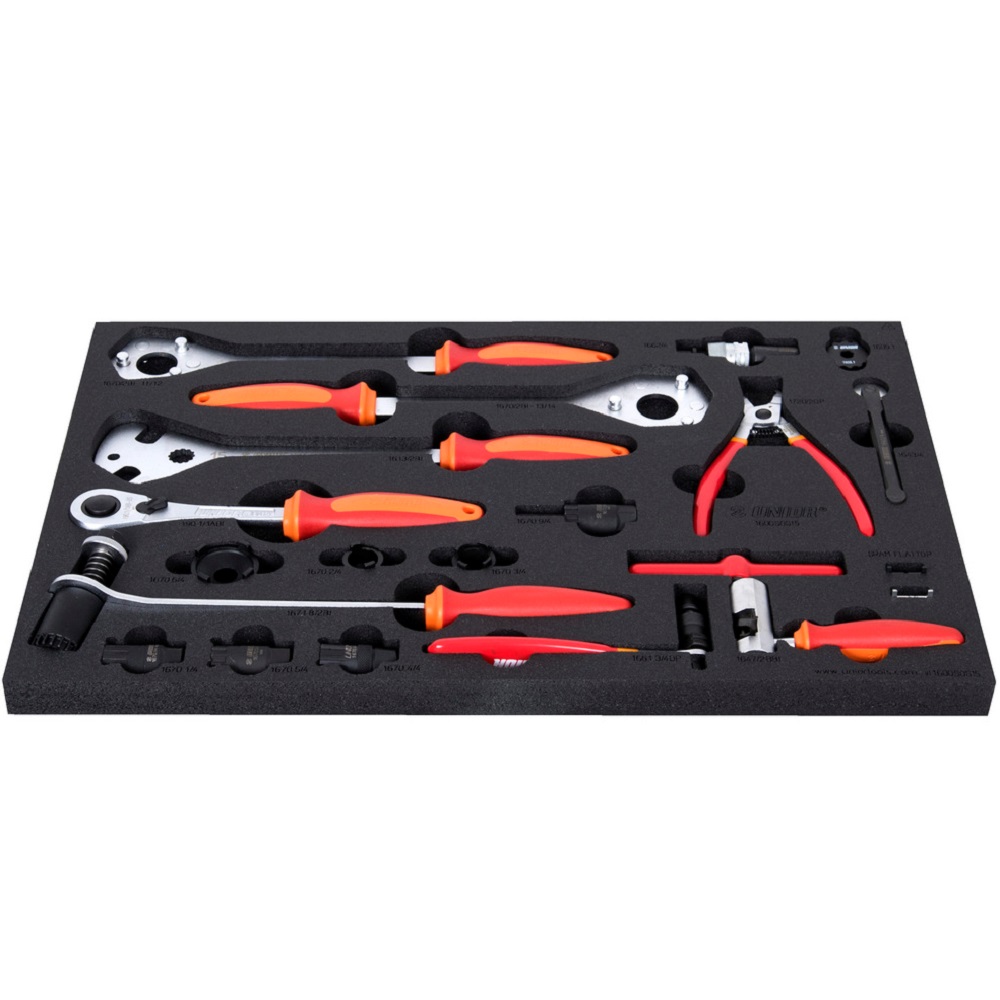 UNIOR BIKE - SET FIETSGEREEDSCHAP IN SOS TOOL TRAY
