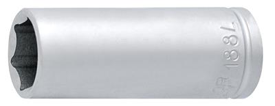 UNIOR - DOP 1/4" - 6-KANT - LANG