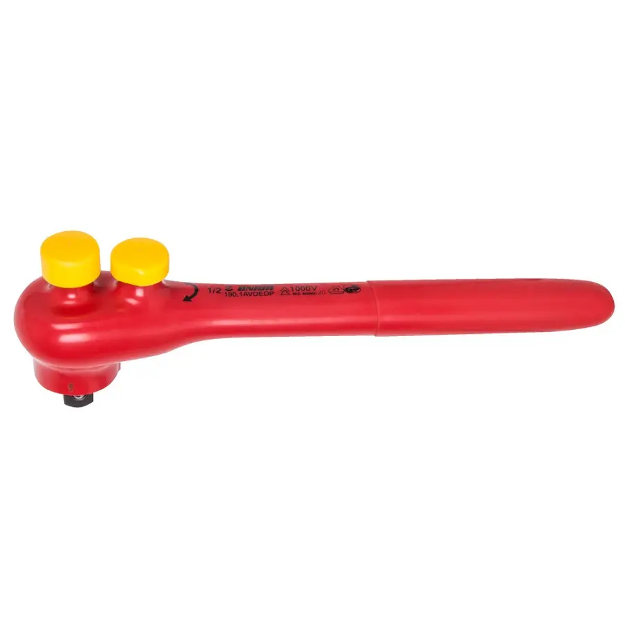 UNIOR - CLE A CLIQUET REVERSIBLE DOUBLE ISOLEE VDE 190.1A