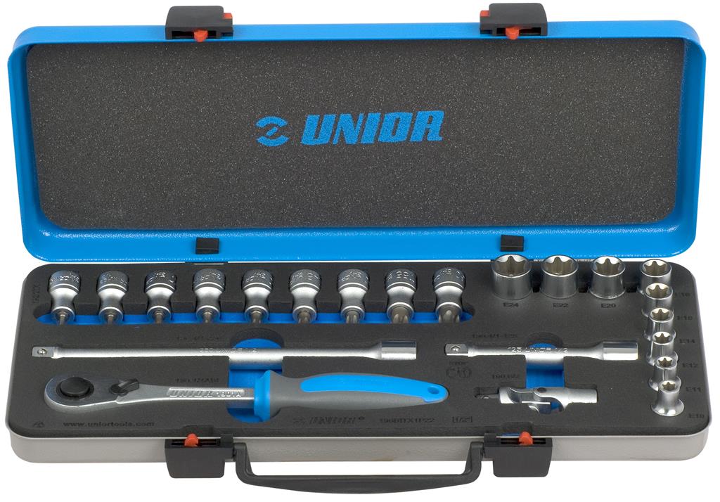 UNIOR - SET DOPPEN 1/2"