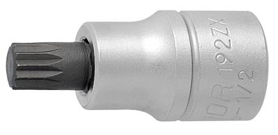 UNIOR - SCREWDRIVER SOCKET 1/2" WITH ZX PROFILE