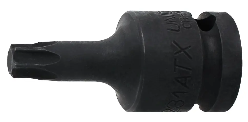 UNIOR - IMPACT SCREWDRIVER SOCKET 1/2" WITH TX PROFILE