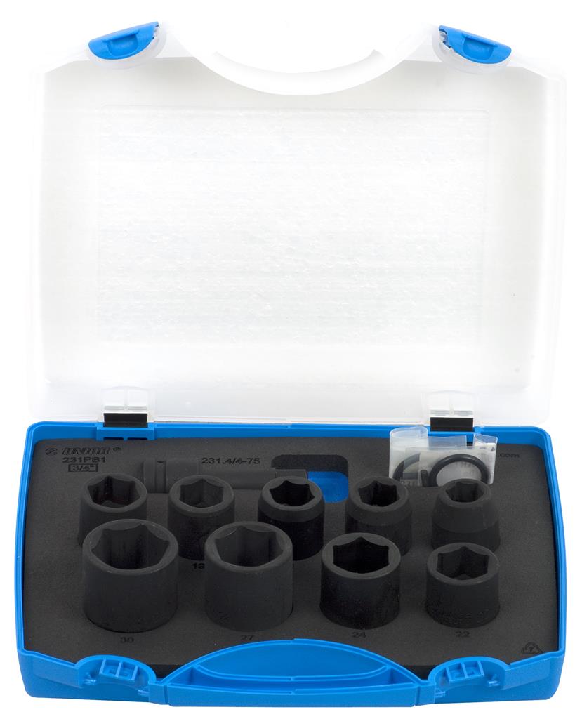 UNIOR - JEU DE DOUILLES A CHOC COURTES 1/2"
