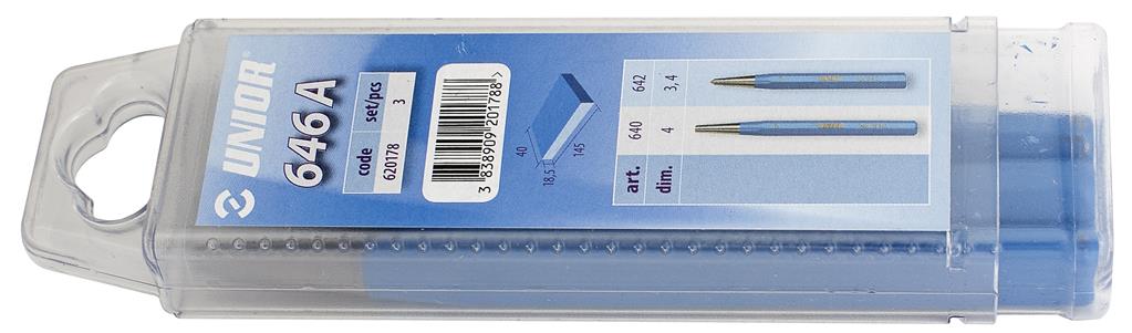 UNIOR - DRIFT AND CENTRE PUNCHES SET