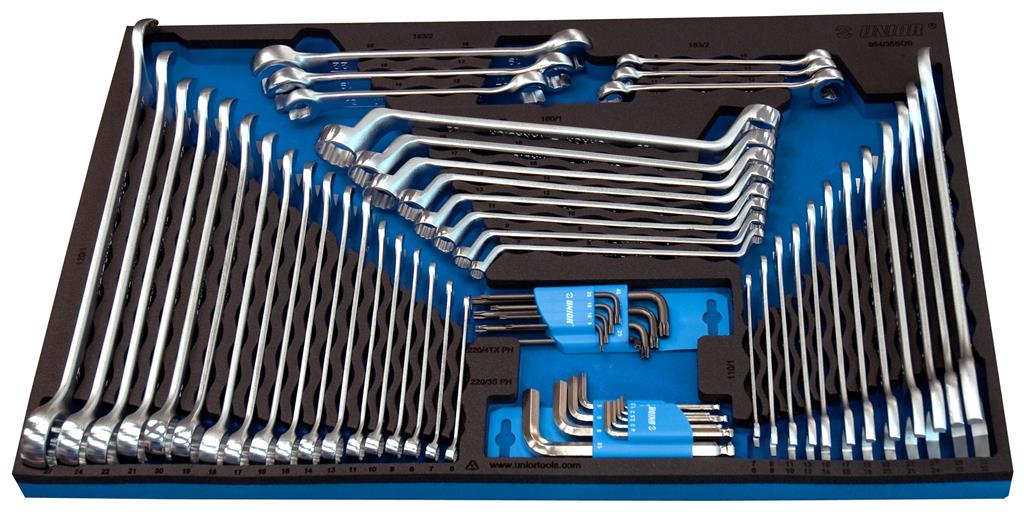 UNIOR - SET OF WRENCHES IN SOS TOOL TRAY