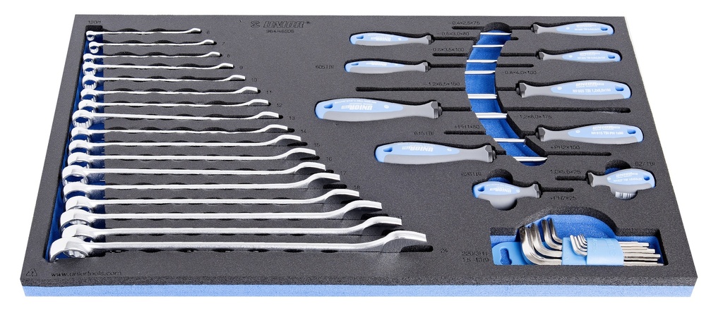 UNIOR - SET SLEUTELS/SCHROEVENDRAAIERS
