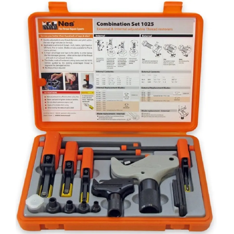 NES-MELLER - SET THREAD REPAIRER COMBI