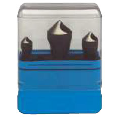 PROMEGA PLUS - JEU FRAISE A CHAMBRER TROU CYLINDRIQUE HSS 90°