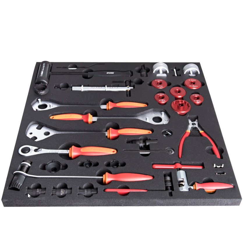 UNIOR BIKE - SET OF TOOLS IN TRAY 2 FOR 2600A AND 2600C - BB & CRANK TOOLS