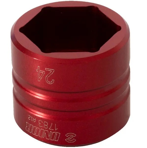 UNIOR BIKE - SUSPENSION TOP CAP SOCKET (ANODIZED ALUMINIUM)