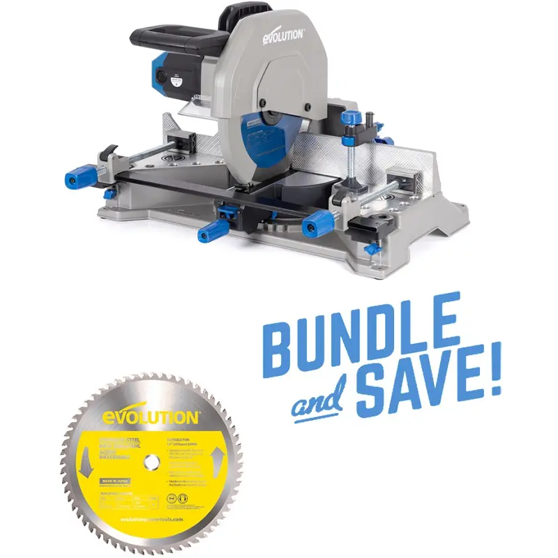 EVOLUTION POWER TOOLS - ENSEMBLE S355MCS + LAME INOX