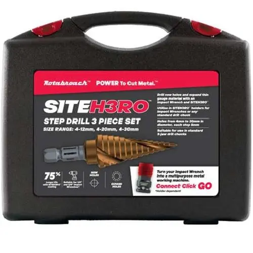 ROTABROACH - STEP DRILL KIT