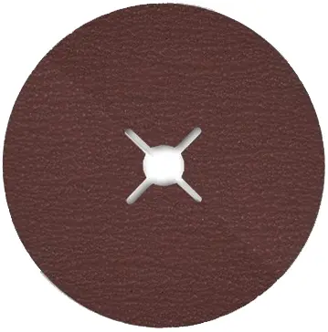 SAIT - DISQUE A FIBRE POUR INOX SAITDISC-D GRAIN ZIRCONIUM ET ALÉSAGE AVEC RAINURE