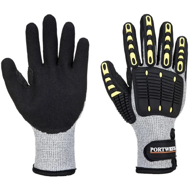 PORTWEST - SAFETY GLOVE ANTI IMPACT, CUT RESISTANT, LINED CONTACT COLD 4