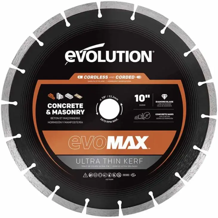 EVOLUTION POWER TOOLS - LAME DE SCIE EVOMAX DIAMANT