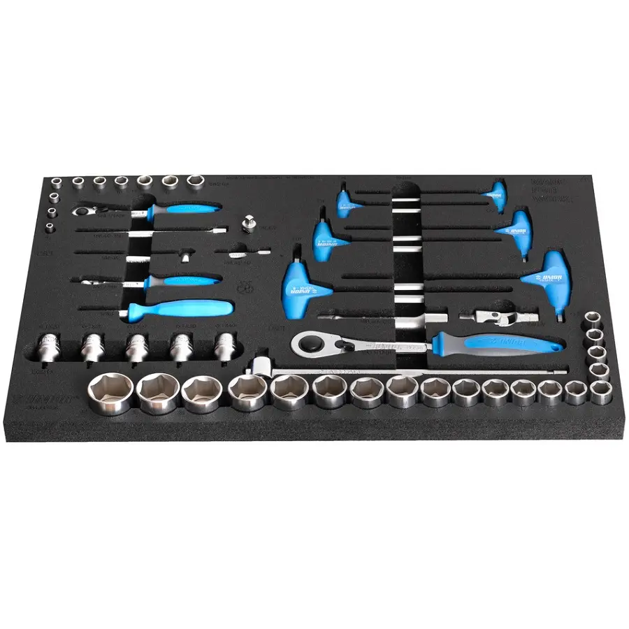 UNIOR - SOCKET AND HEX KEY SET