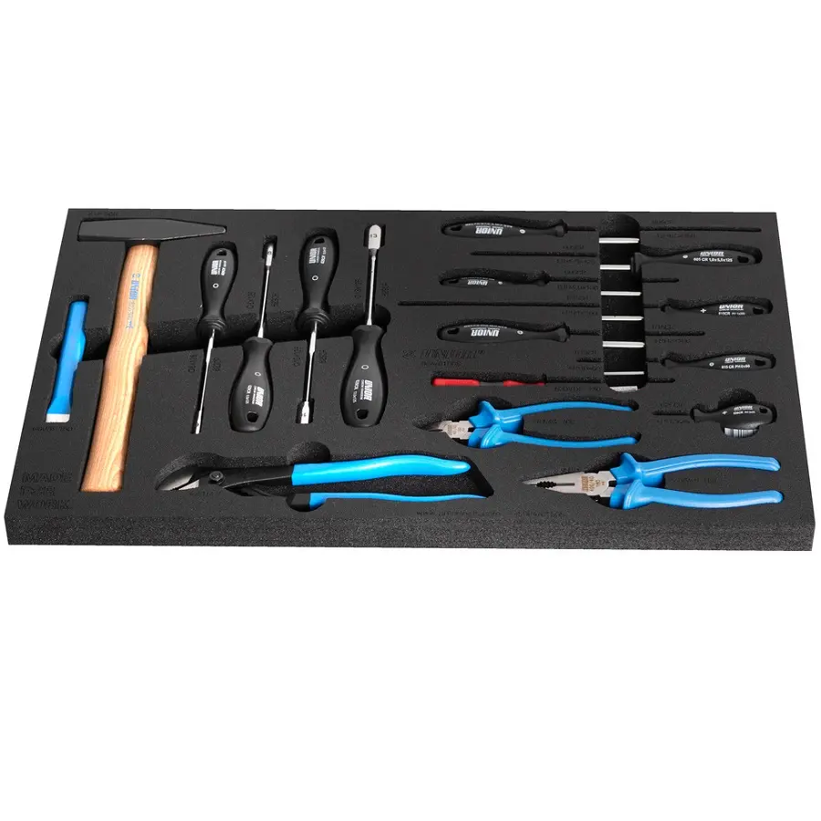 UNIOR - SET OF PLIERS AND SCREWDRIVERS