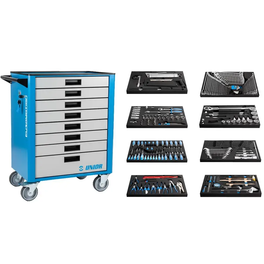 UNIOR - KIT D'OUTILS POUR L'ENTRETIEN DES MACHINES LOURDES