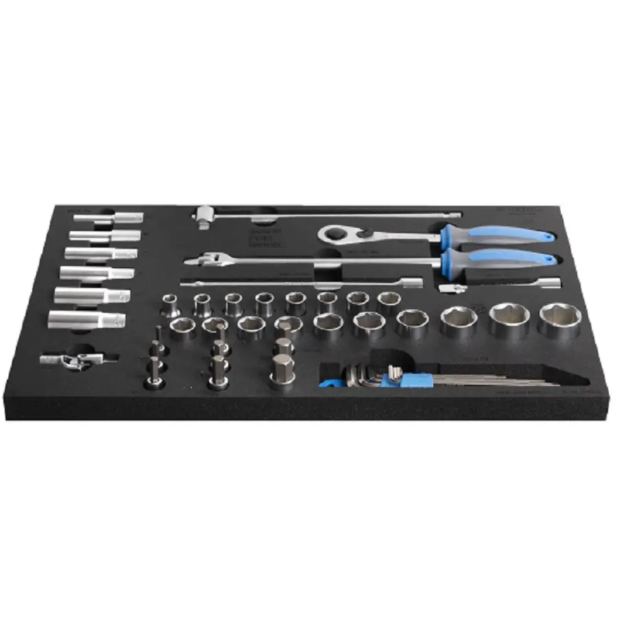 UNIOR - SET OF SPANNING WRENCHES IN TOOL TRAY