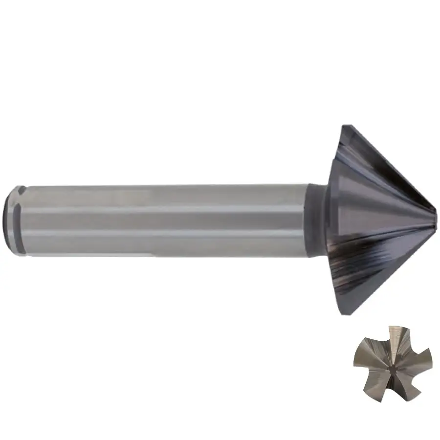 PROMEGA EVOLUTION - HSS KEGELVERZINKER 90° TIALN DIN 335C - 3 SNIJDER
