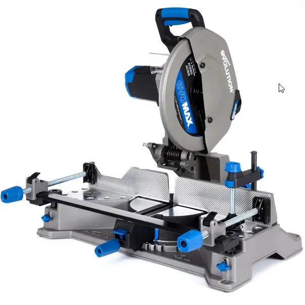 EVOLUTION POWER TOOLS - SECOND GENERATION METAL CUTTING MITERING CHOP SAW S355MCS