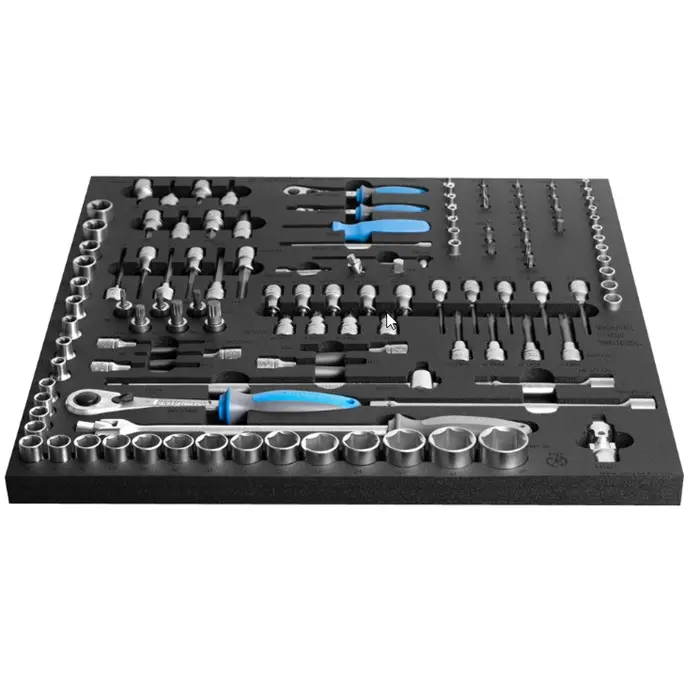 UNIOR - SET OF SOCKETS IN TRAY FOR 1020A