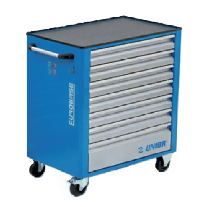 UNIOR - LEGE WERKWAGEN EUROBASE 1 BLAUW