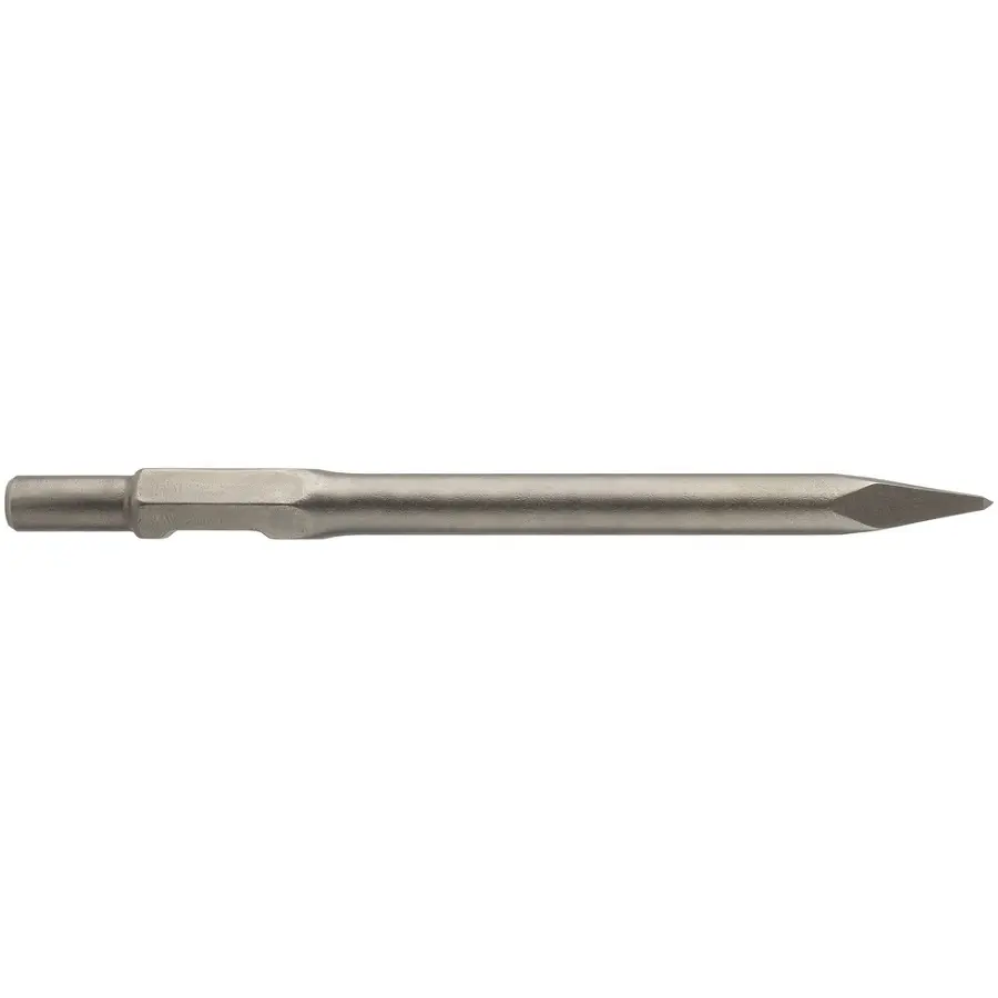 DIAGER - POINTED CHISEL WITH HEXAGONAL SHANK