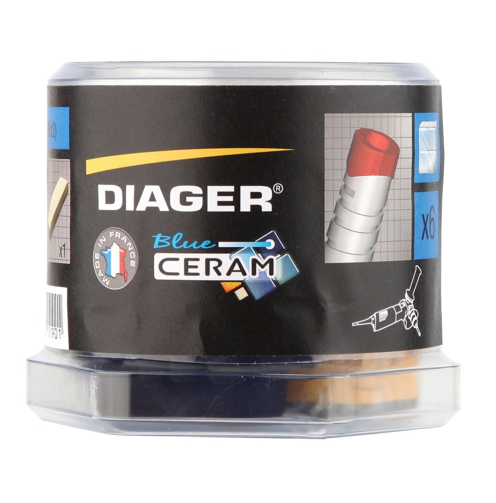 DIAGER - SET BLEU CERAM